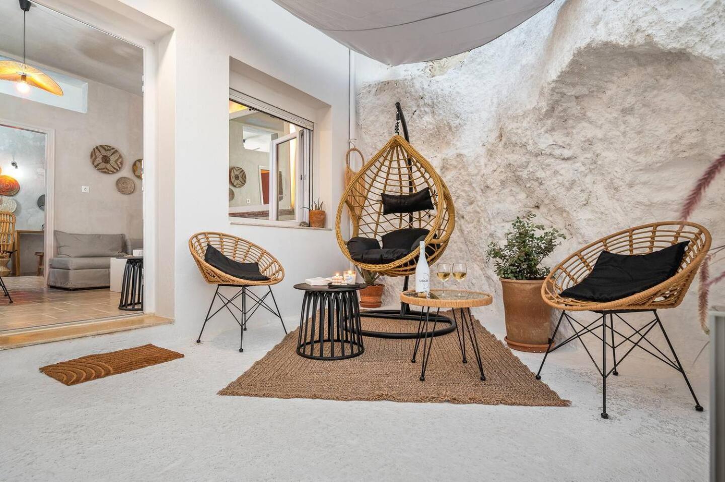 Casa Grotta With Sea & Cave View 호텔 마탈라 외부 사진