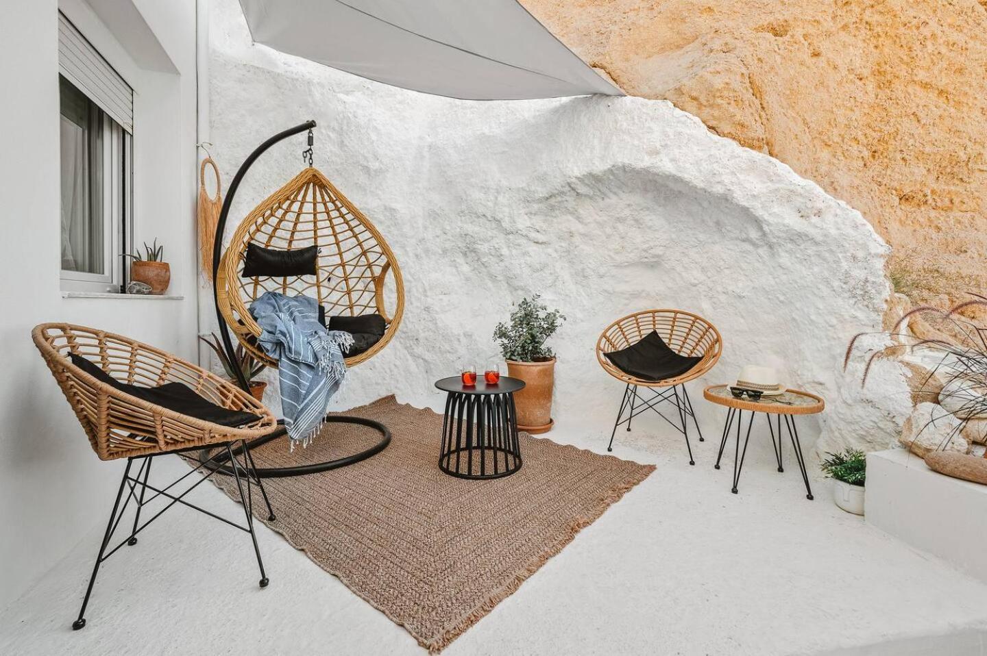Casa Grotta With Sea & Cave View 호텔 마탈라 외부 사진