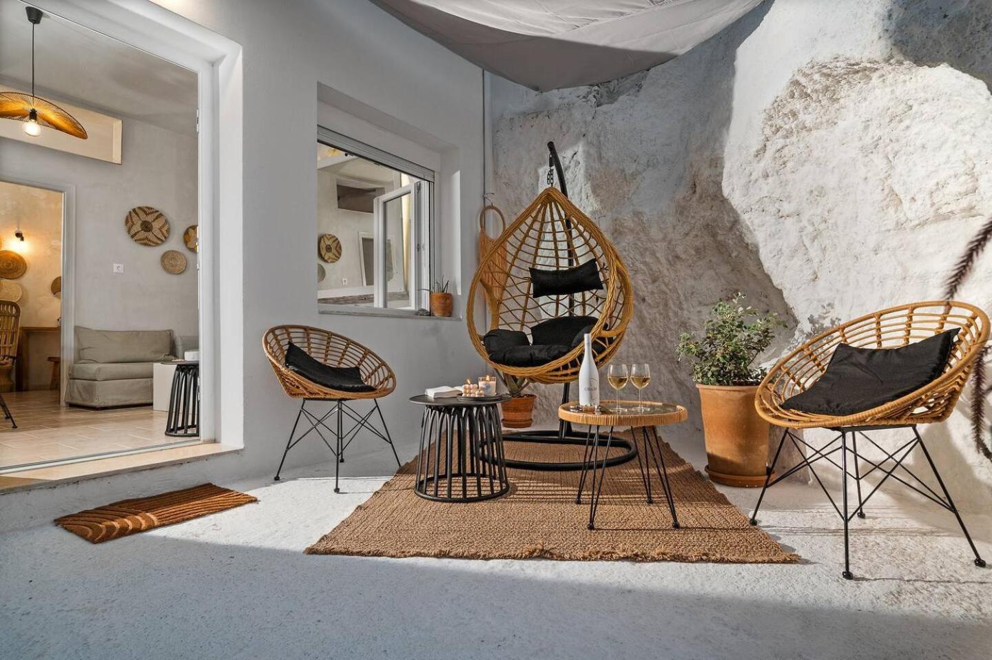Casa Grotta With Sea & Cave View 호텔 마탈라 외부 사진