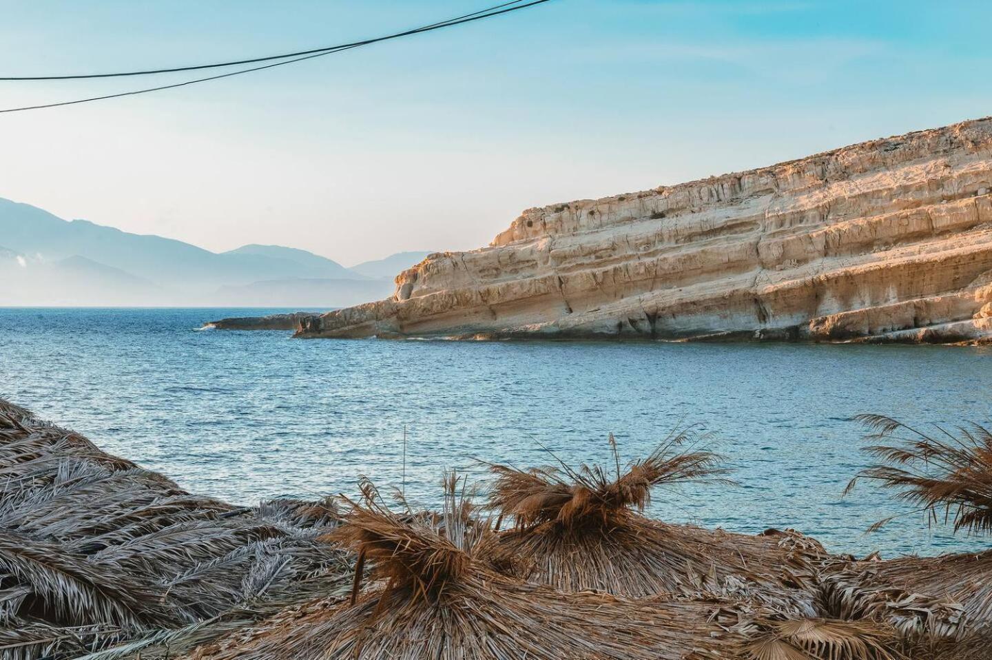 Casa Grotta With Sea & Cave View 호텔 마탈라 외부 사진